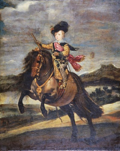 The Infante Baltasar Carlos on Horseback by Diego Velázquez
